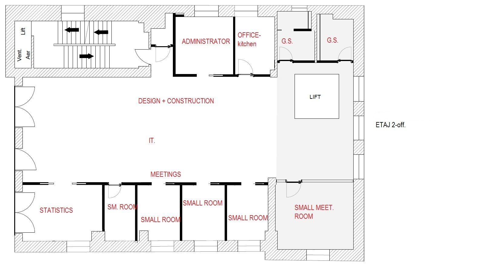 Vila Capo, luxury offices 1800 sm, Dorobanti area,near Victoriei Plaza