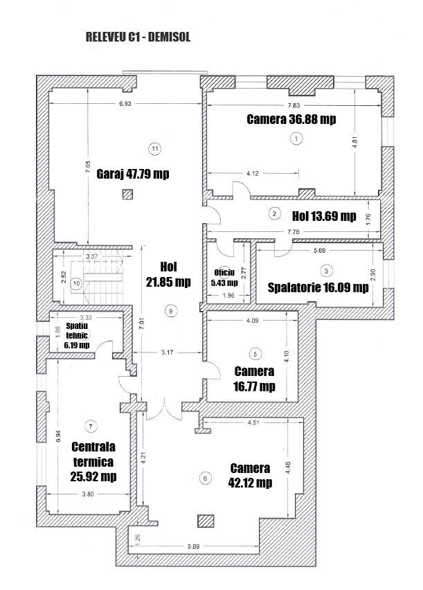 7 room House / Villa for sale, Herastrau area