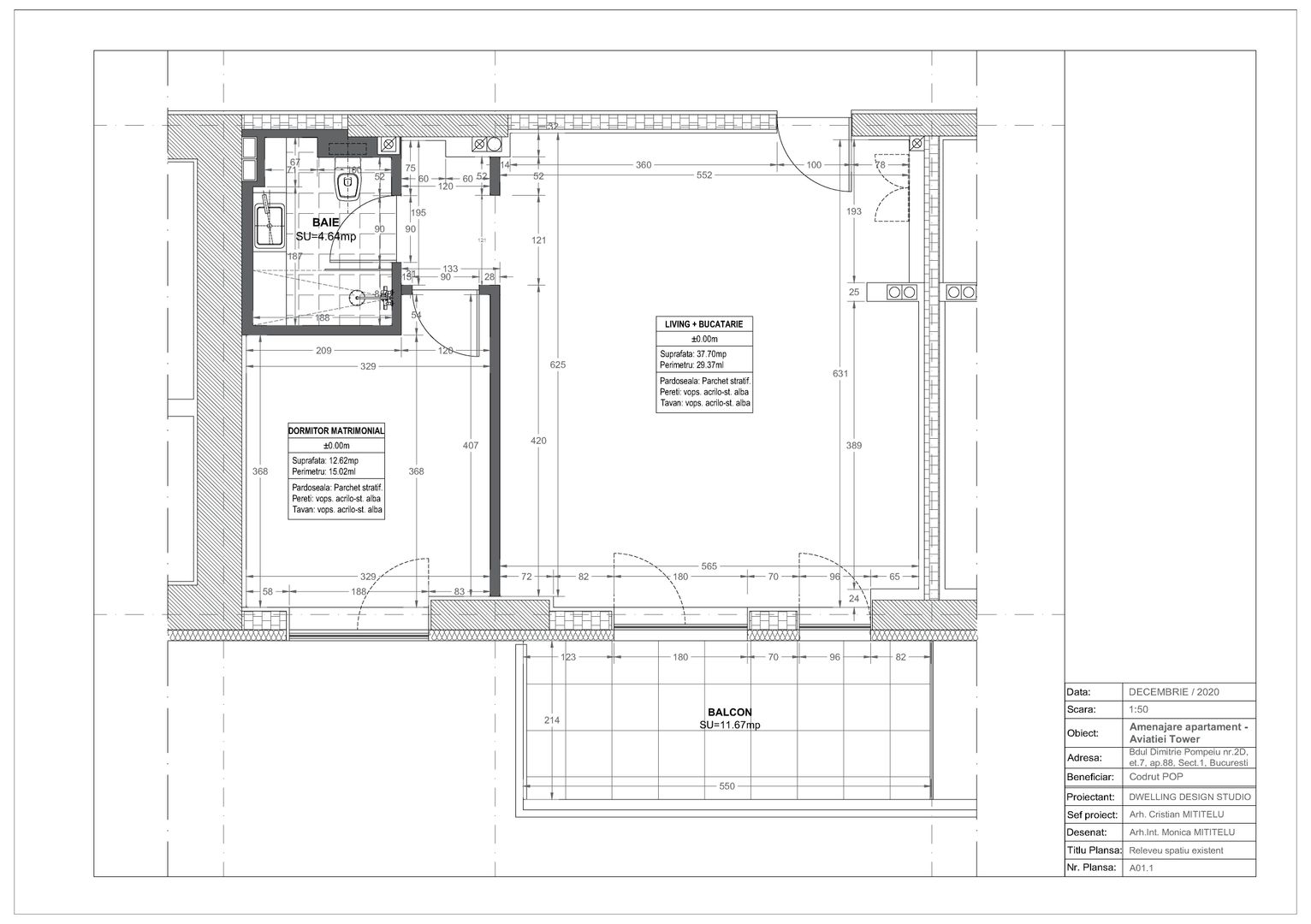 Aviației Tower | One bedroom for sale