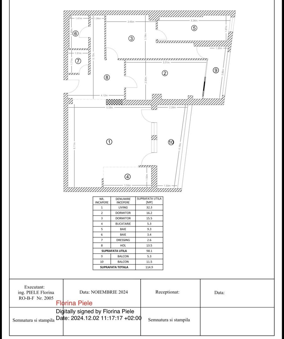 3 rooms Apartment for sale, Herastrau Area