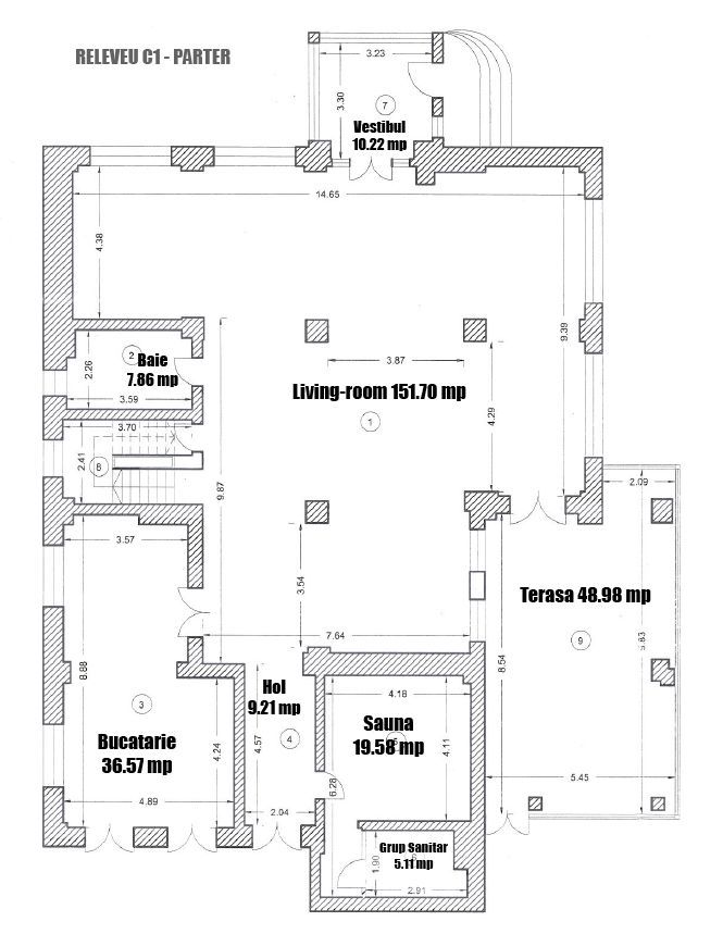 7 room House / Villa for sale, Herastrau area