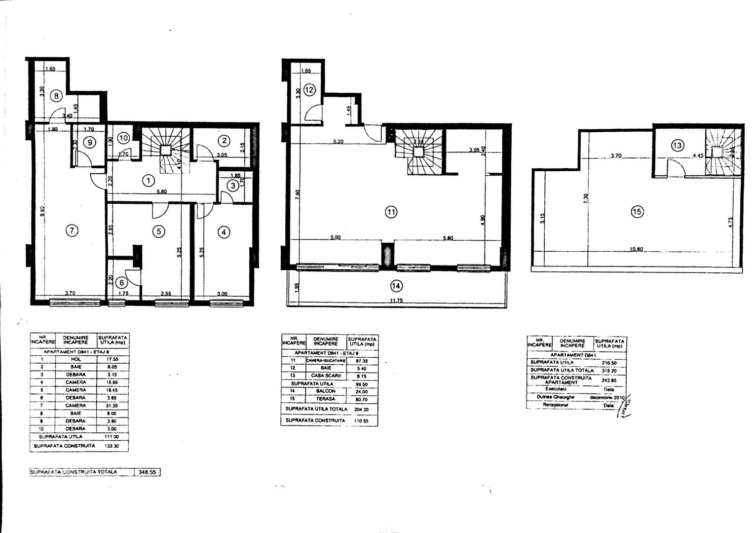 Penthouse 4 camere în zona Herastrau
