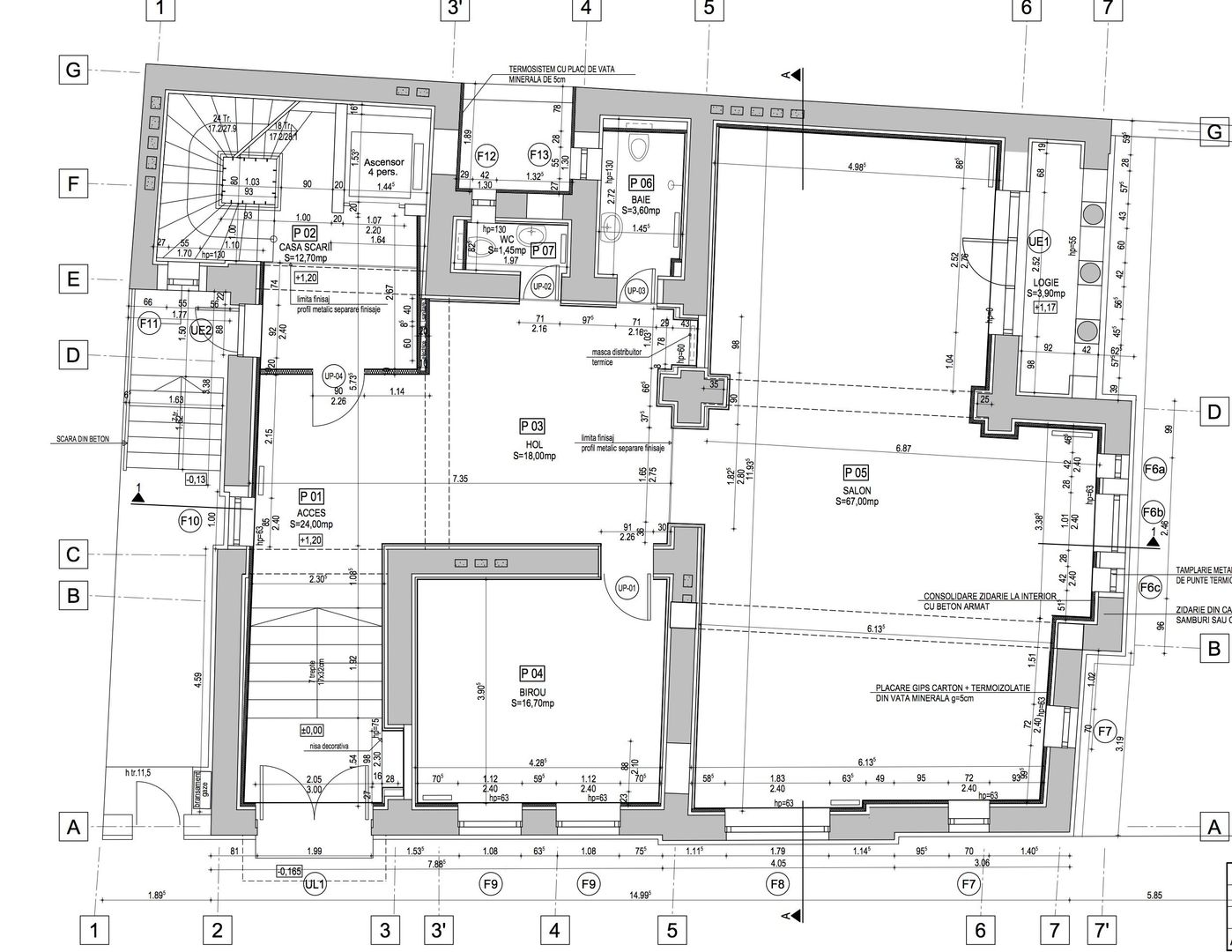 12 room House / Villa for sale, Polona area